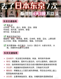 第一次去【東京】不繞路❗️4天3晚正確玩法第一次去東京還不知道如何安排行程較好的哥