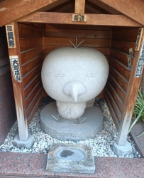 🤣前天一位日本妹妹和我分享淺草寺這邊有一個可愛的小鳥🐦  今天來到淺草寺一看果然名